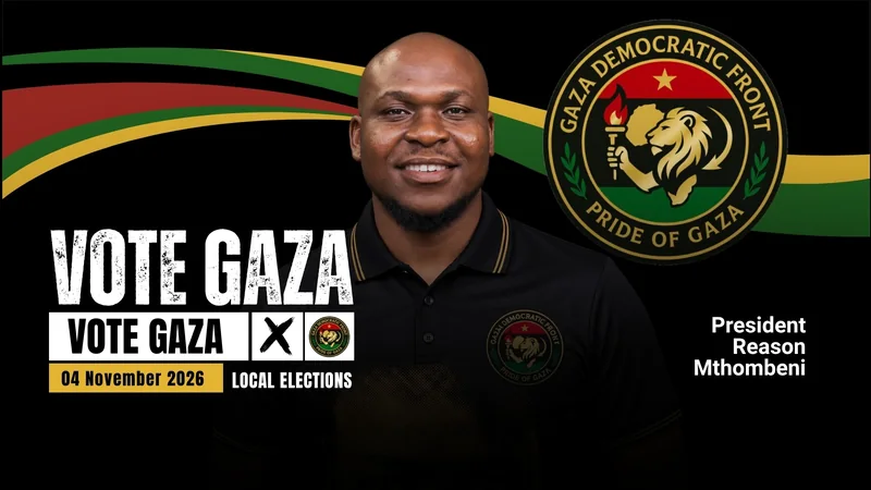 Vote GAZA on 4 November 2026: President Reason Mthombeni